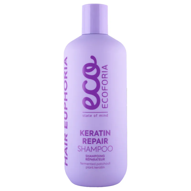 Sampon pentru refacerea parului Keratin Repair, 400ml, Ecoforia — preț și oferte