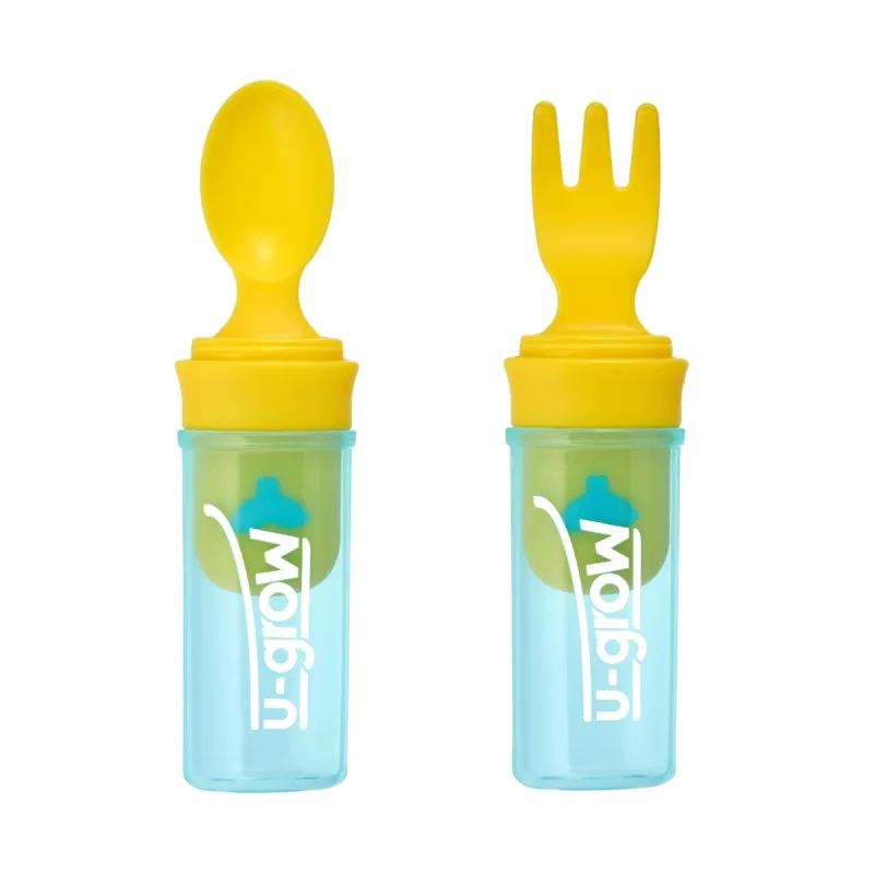 Set portabil lingurita si furculita A-1301, 2 piese, U-Grow — preț și oferte