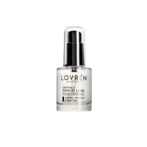 Elixir pentru par deteliorat Cristali Semi Di Lino, 30ml, Lovren — preț și oferte