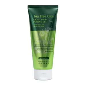 Gel exfoliant fata Tea Tree Cica Mild Facial Peeling, 180ml, Orjena