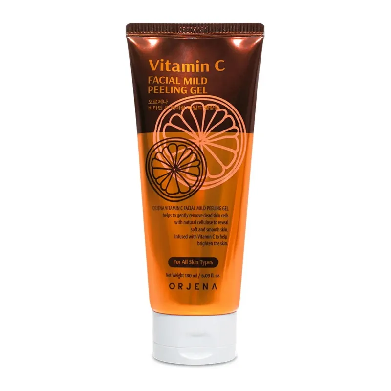 Gel exfoliant pentru ten Vitamin C Facial Mild Peeling, 180ml, Orjena — preț și oferte