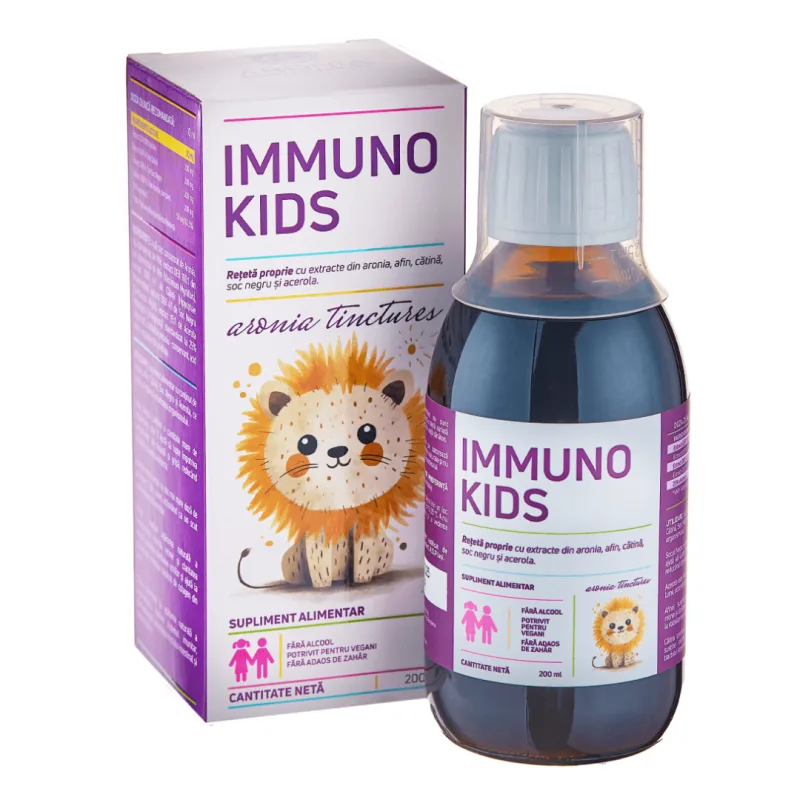 Immuno Kids, 200ml, Aronia Charlottenburg — preț și oferte
