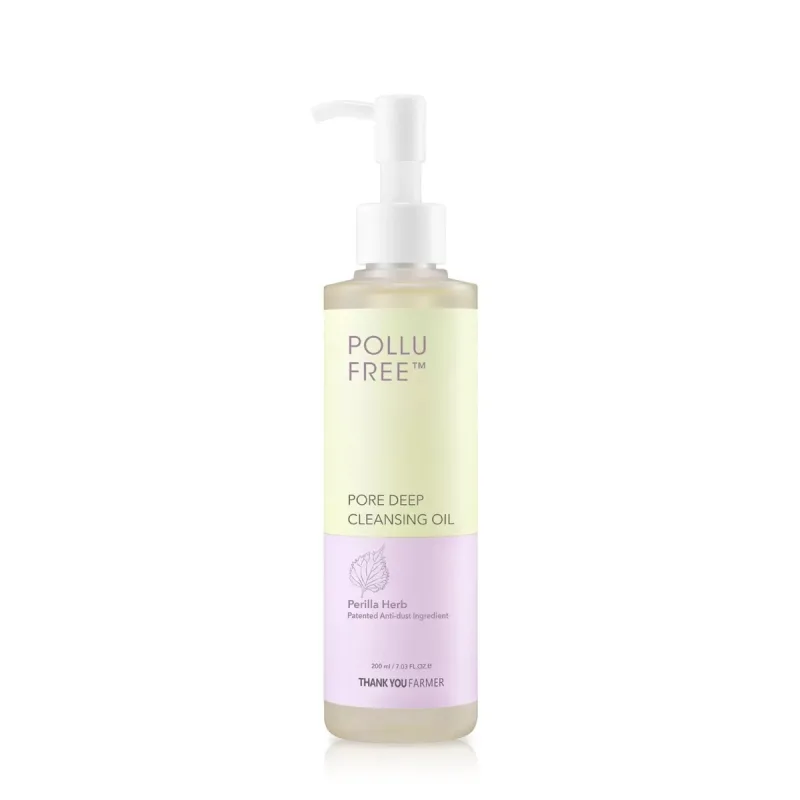 Ulei de curatare Pollufree Pore Deep Cleansing Oil, 200ml, Thank You Farmer — preț și oferte