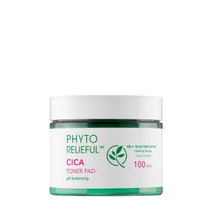 Dischete Cica Toner Pad Phyto Relieful, 100 bucati, Thank You Farmer