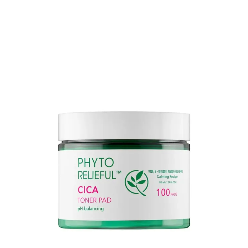 Dischete Cica Toner Pad Phyto Relieful, 100 bucati, Thank You Farmer — preț și oferte