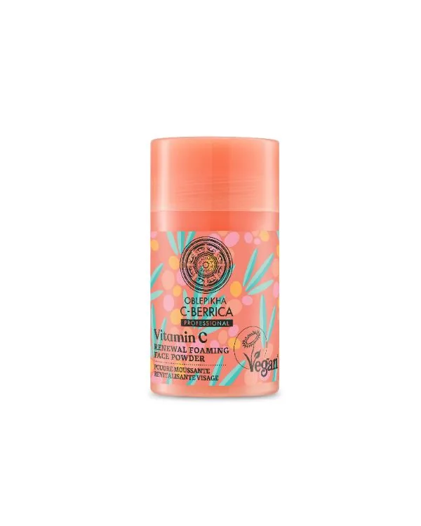 Pudra spumanta de refacere pentru fata Oblepikha C-Berrica, 35g, Natura Siberica — preț și oferte