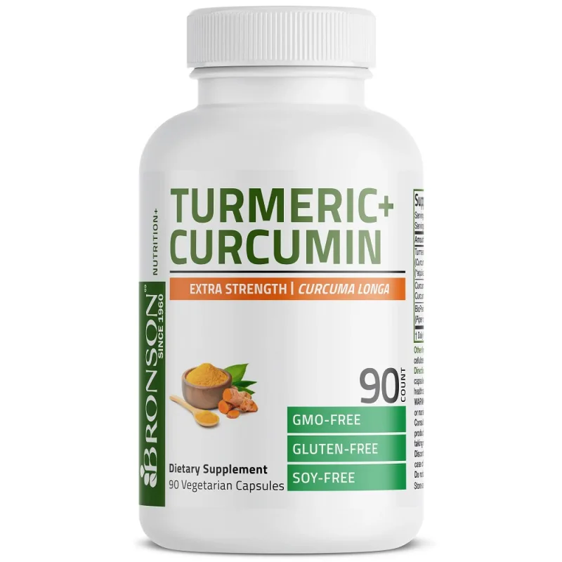 Turmeric Curcumin 1500mg, 90 capsule, Bronson Laboratories — preț și oferte