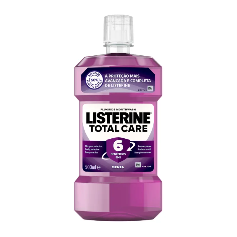 Apa de gura zero alcool gust mai putin intens Total Care, 500ml, Listerine — preț și oferte