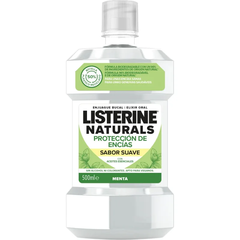 Apa de gura protectie pentru gingii Naturals, 500ml, Listerine — preț și oferte