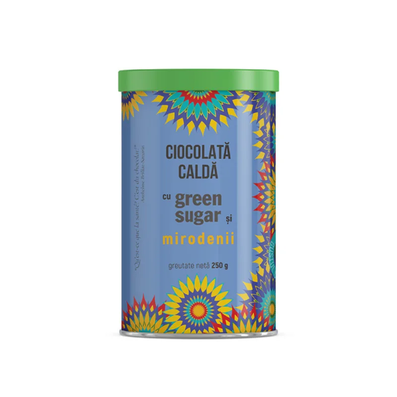 Ciocolata calda cu green sugar si mirodenii, 250g, Laboratoarele Remedia — preț și oferte