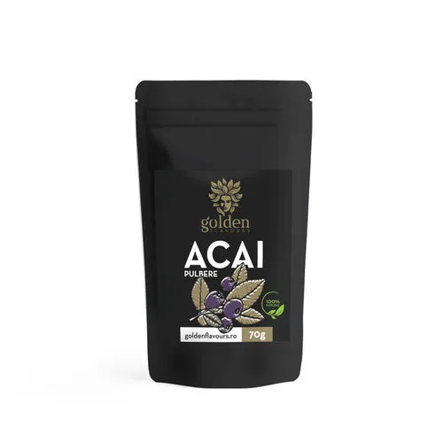 Acai pulbere, 70g, Golden Flavours — preț și oferte