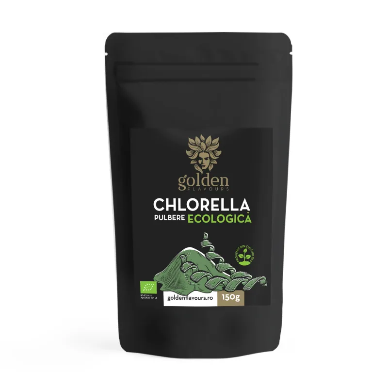 Chlorella pulbere, 150g, Golden Flavours — preț și oferte