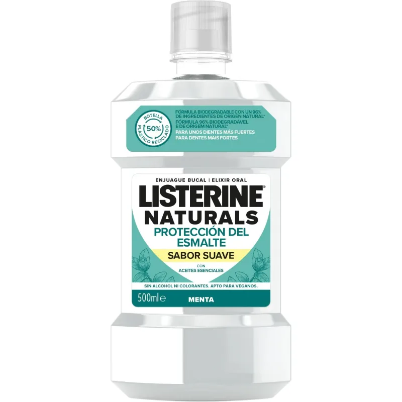 Apa de gura protectie pentru smalt Naturals, 500ml, Listerine — preț și oferte