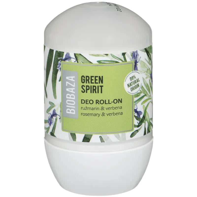 Deodorant natural pentru femei pe baza de piatra de alaun Green Spirit, 50ml, Biobaza — preț și oferte