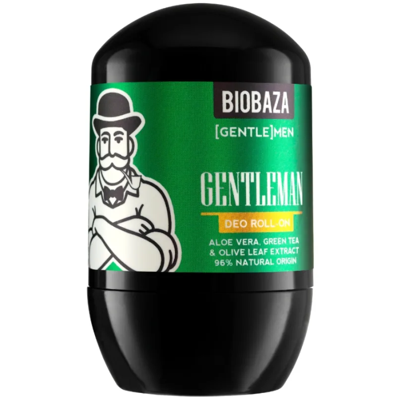 Deodorant natural pentru barbati cu aloe vera si extract de ceai verde, 50ml, Biobaza — preț și oferte