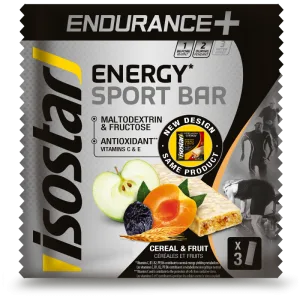 Batoane High Carb Endurance+, 3 bucati, Isostar