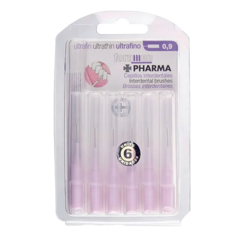 Periute interdentare, ultrafine, 0.9-1 mm, 6bucati, Foramen Pharma FORAMEN SPANIA — preț și oferte