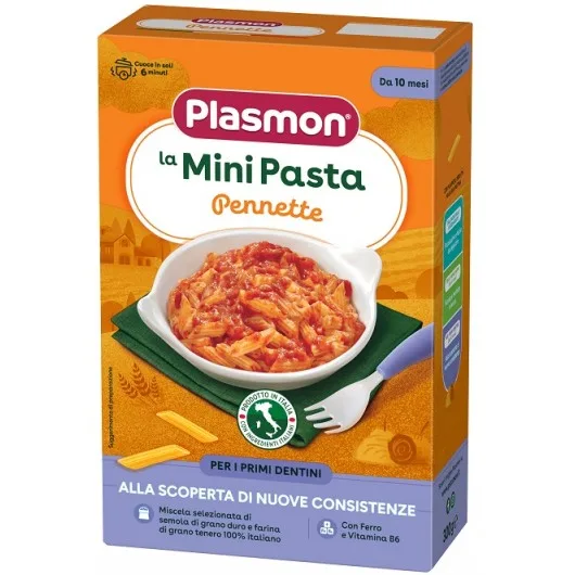 Mini paste Pennette de la 10 luni, 300g, Plasmon — preț și oferte