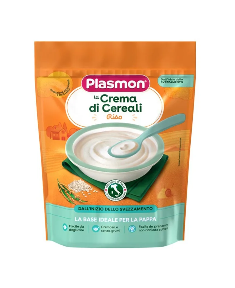 Crema de cereale de orez fara gluten, 230g, Plasmon — preț și oferte