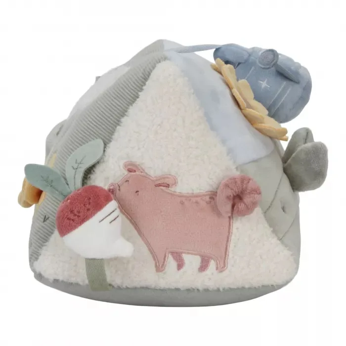 Triunghi senzorial pentu bebelusi Little Farm, 1 bucata, Little Dutch — preț și oferte