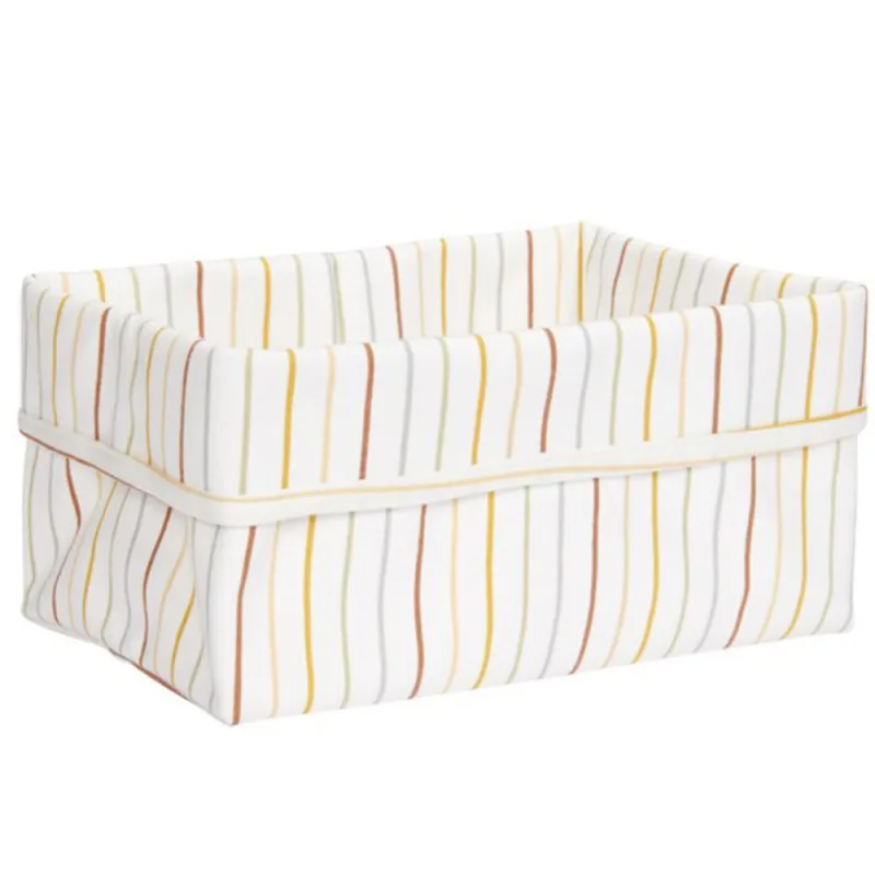 Cos de depozitare din bumbac Vintage Sunny Stripes, 1 bucata, Little Dutch — preț și oferte