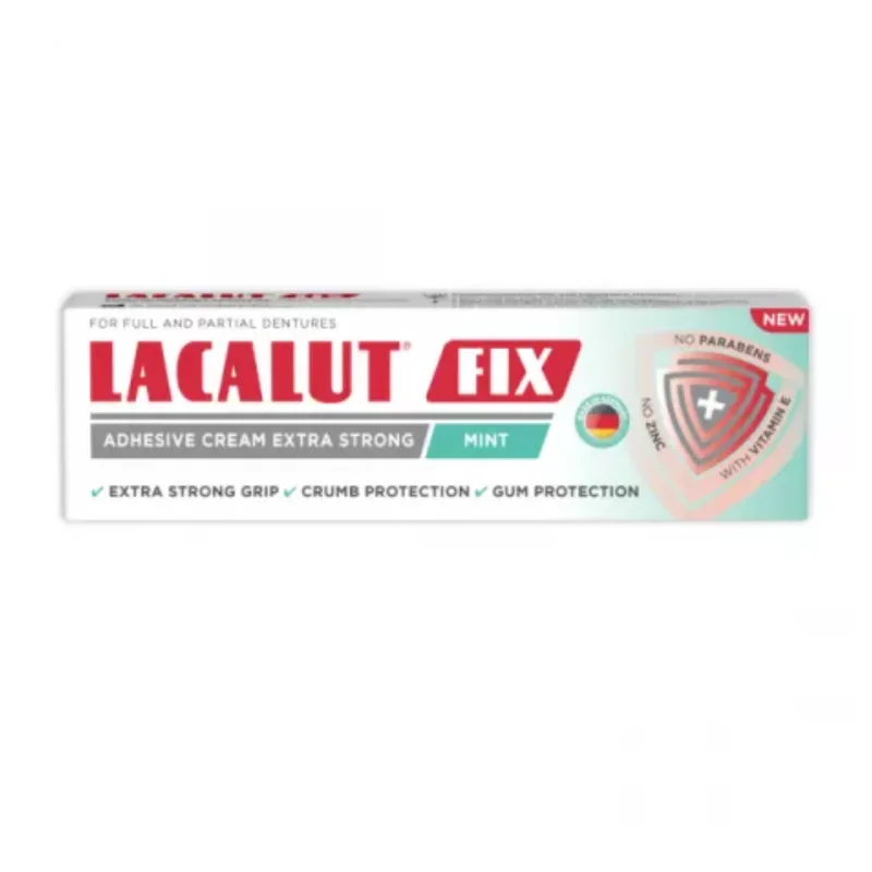 Crema adeziva Fix Mint, 40 g, Lacalut ZDROVIT — preț și oferte