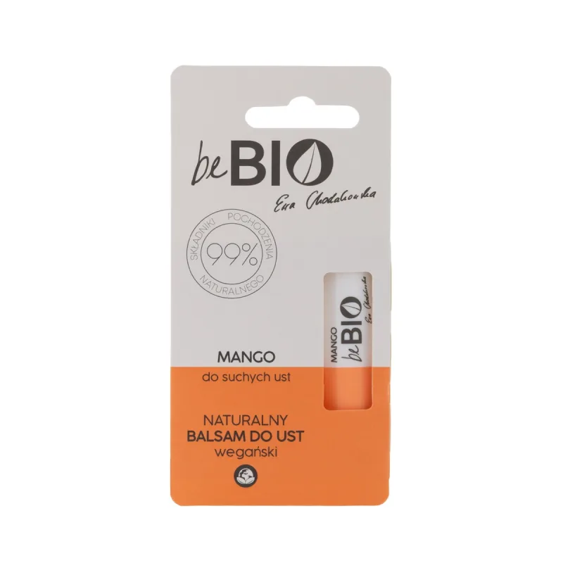 Balsam pentru buze uscate cu mango, 5g, BeBio — preț și oferte