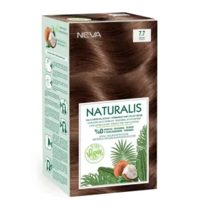 Vopsea de par Caramel, 7.7 Naturalis, 150ml, Neva