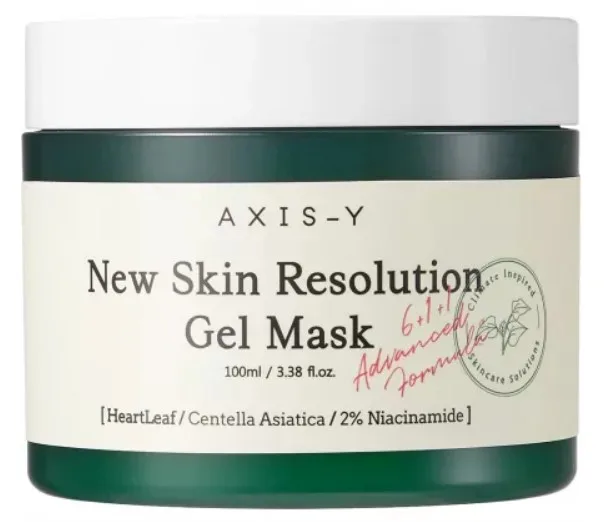Masca faciala calmanta tip gel cu 2% niacinamida New Skin Resolution, 100ml, Axis-Y — preț și oferte