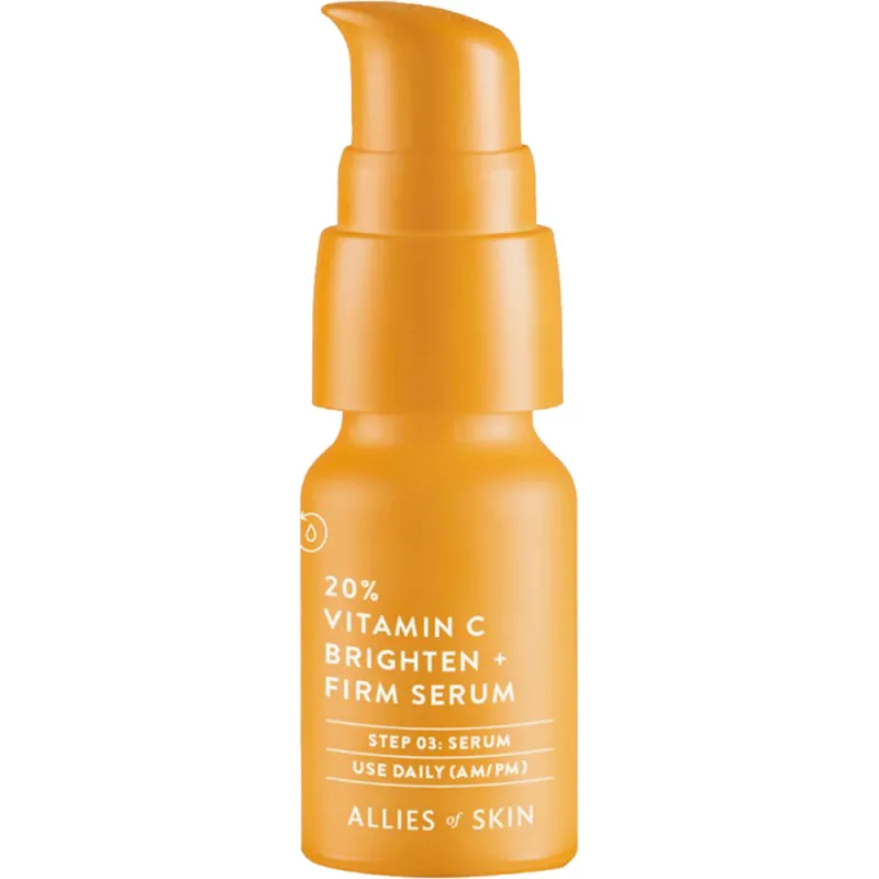 Ser de fata pentru iluminare si fermitate 20% Vitamin C, 8ml, Allies of Skin — preț și oferte