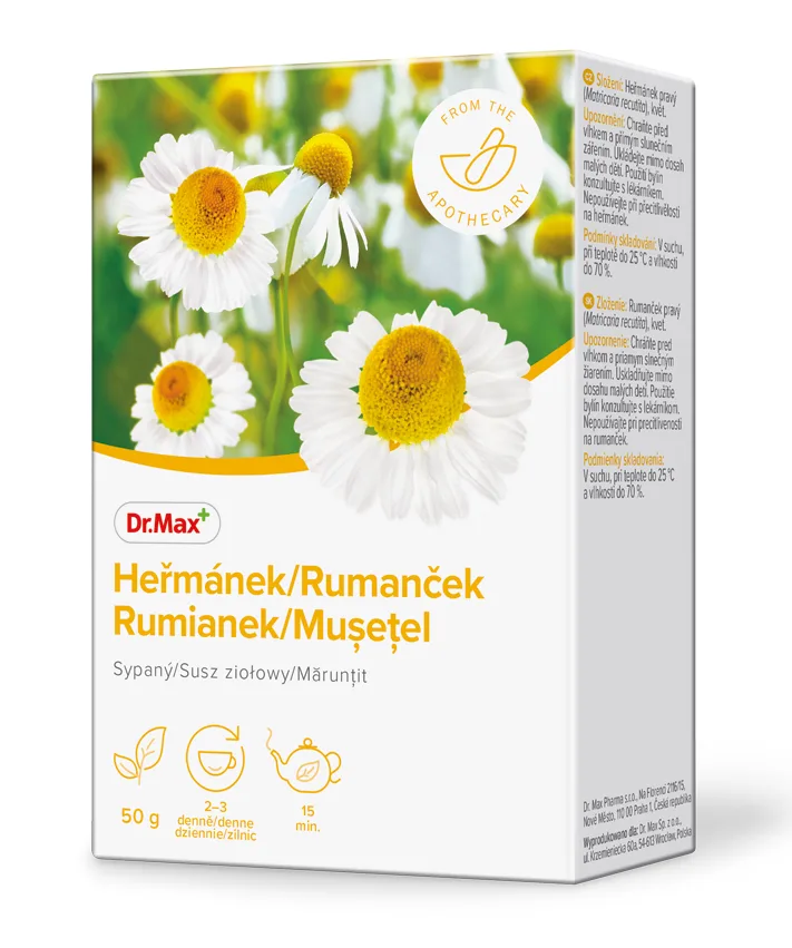 Dr. Max Ceai de musetel, 50g — preț și oferte