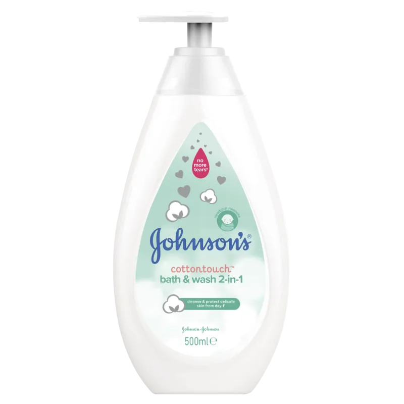 Lotiune pentru spalare Cotton Touch, 500 ml, Johnson&Johnson — preț și oferte