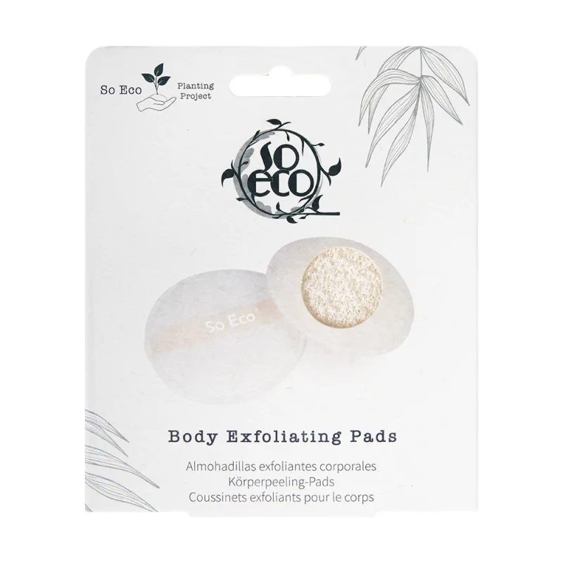 Set 2 dischete exfoliante pentru corp ecologice, 1 bucata, So Eco — preț și oferte