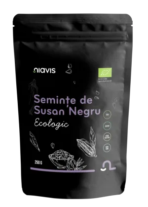 Susan negru ecologic, 250g, Niavis
