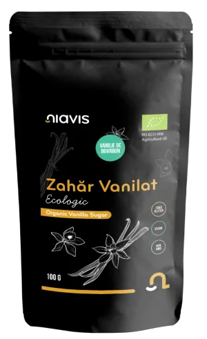 Zahar vanilat ecologic, 100g, Niavis