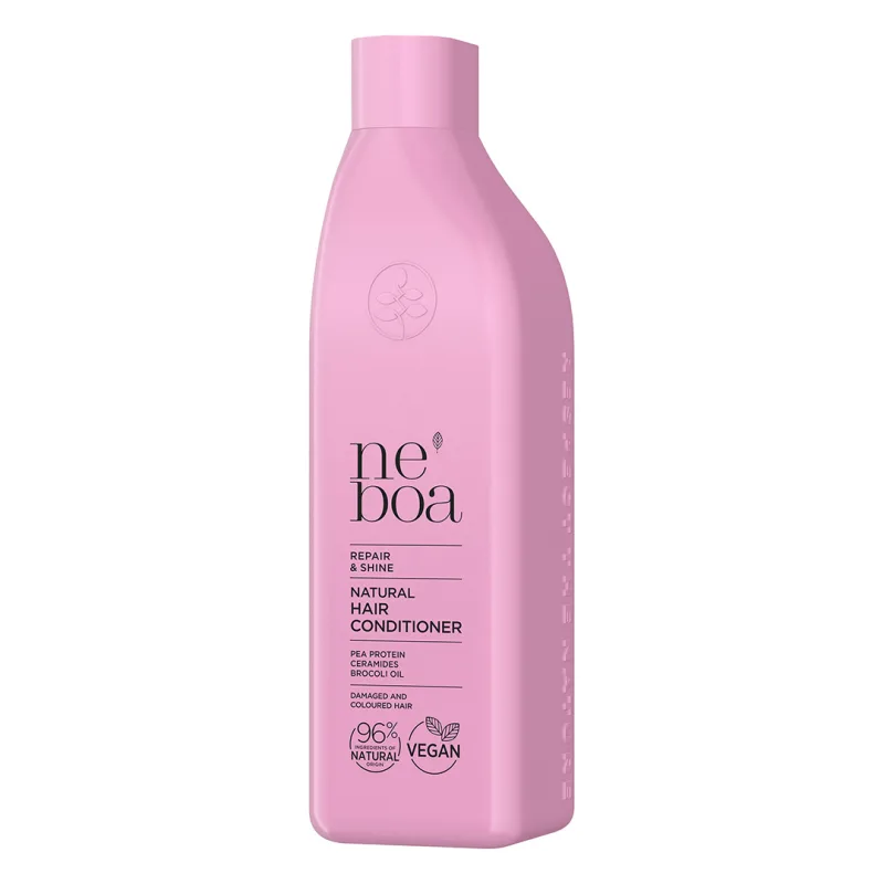 Balsam natural reparator pentru par Repair & Shine, 300 ml, Neboa — preț și oferte