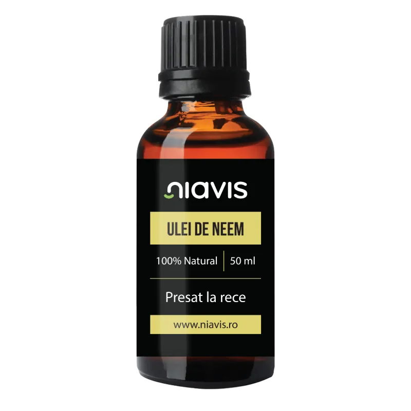 Ulei de Neem presat la rece, 50ml, Niavis — preț și oferte