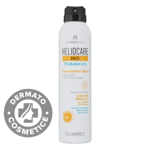 Spray transparent protectie solara pentru copii Heliocare 360º Pediatrics SPF50+, 200ml, Cantabria Labs