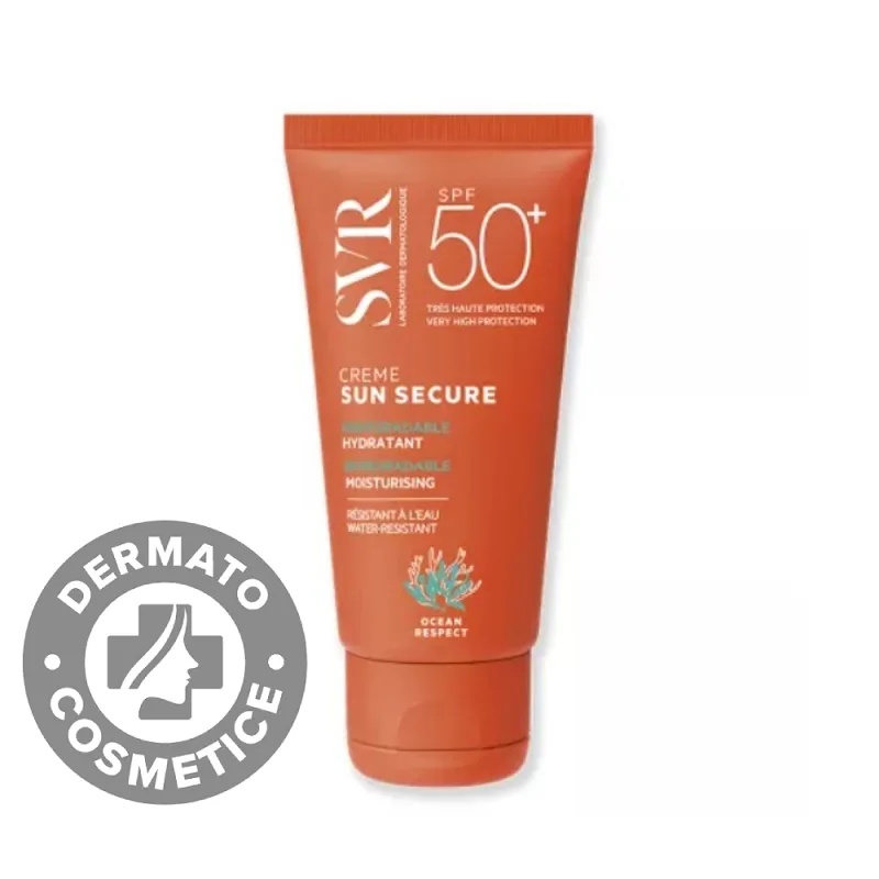 Crema hidratanta biodegradabila cu SPF 50+ Sun Secure, 50ml, SVR — preț și oferte