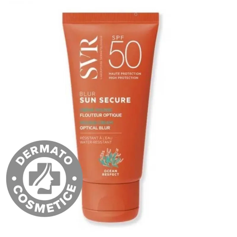 Crema tip spuma fara parfum pentru protectie solara SPF 50+ Sun Secure, 50ml, SVR — preț și oferte