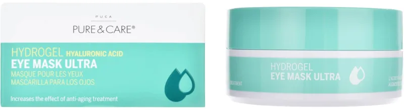 Plasturi hidrogel cu acid hialuronic pentru ochi, 30 bucati, Puca Pure&Care — preț și oferte