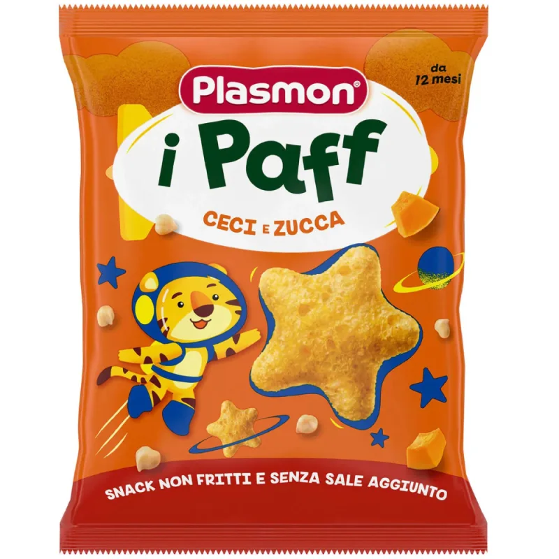 Pufuleti cu naut si dovleac +12 luni, 15g, Plasmon — preț și oferte