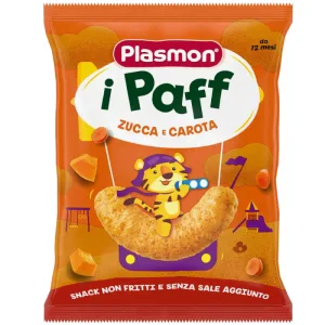 Pufuleti cu dovlecei si morcov +12 luni, 15g, Plasmon