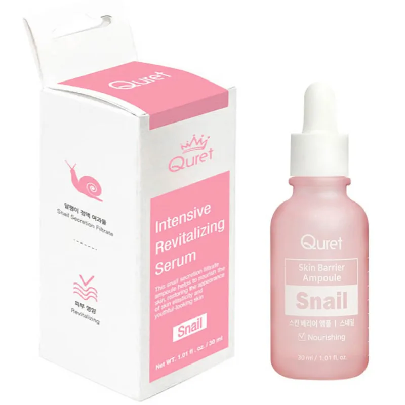 Ser de fata intensiv revitalizant cu extract de melc, 30ml, Quret — preț și oferte