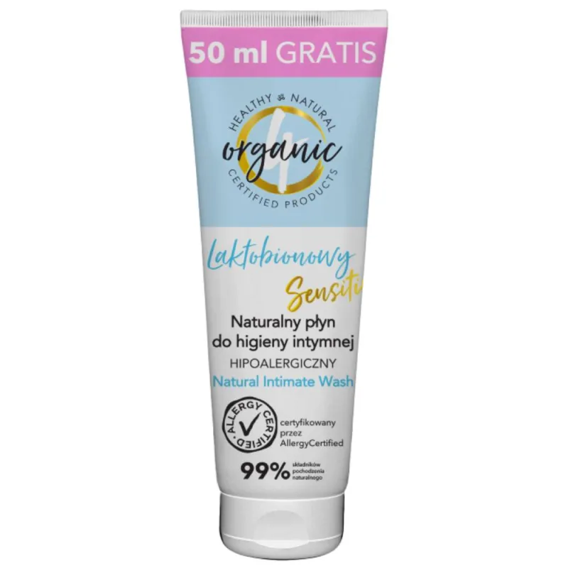Gel intim Lactobionic, 200+50ml, 4Organic — preț și oferte