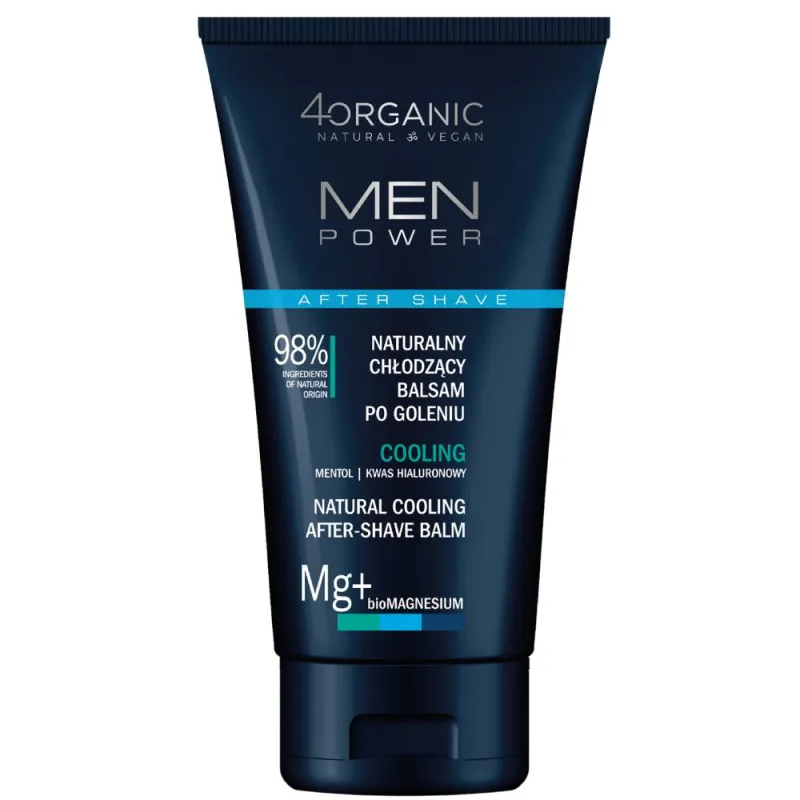 After shave racoritor Men Power, 150ml, 4Organic — preț și oferte