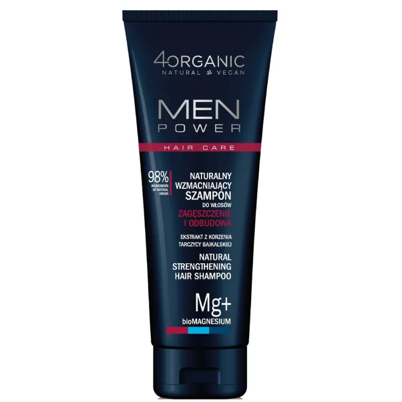 Sampon Men Power, 250ml, 4Organic — preț și oferte