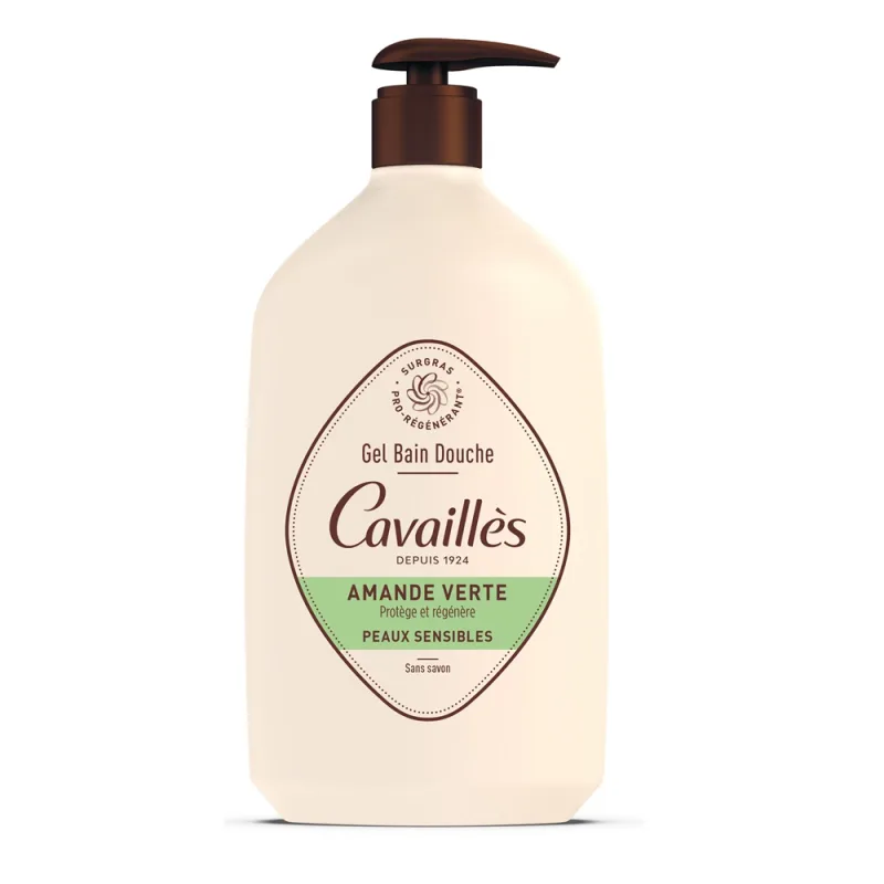 Gel de baie si dus cu migdale verzi, 1l, Cavailles — preț și oferte