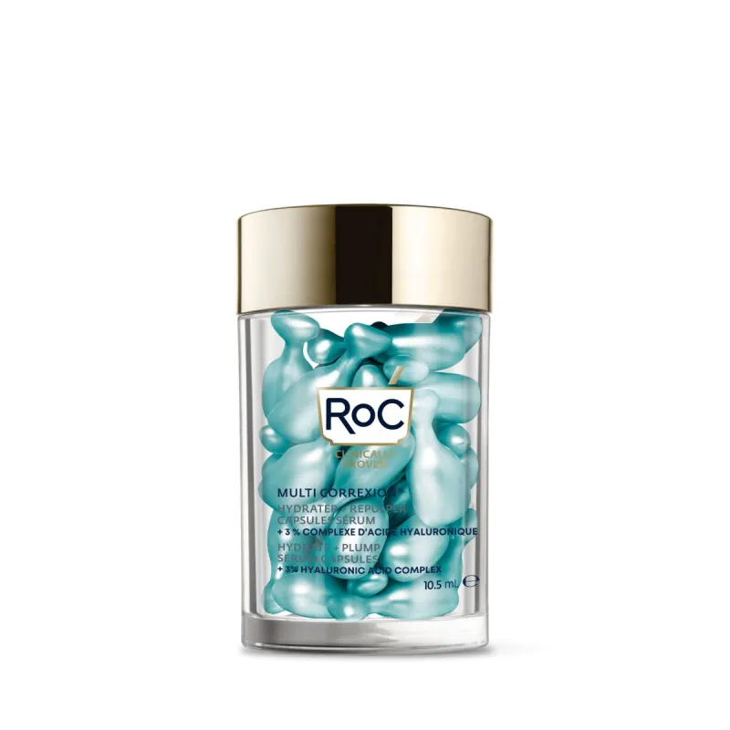 Capsule cu ser Multi Correxion Hydrate + Plump, 30 bucati, RoC — preț și oferte