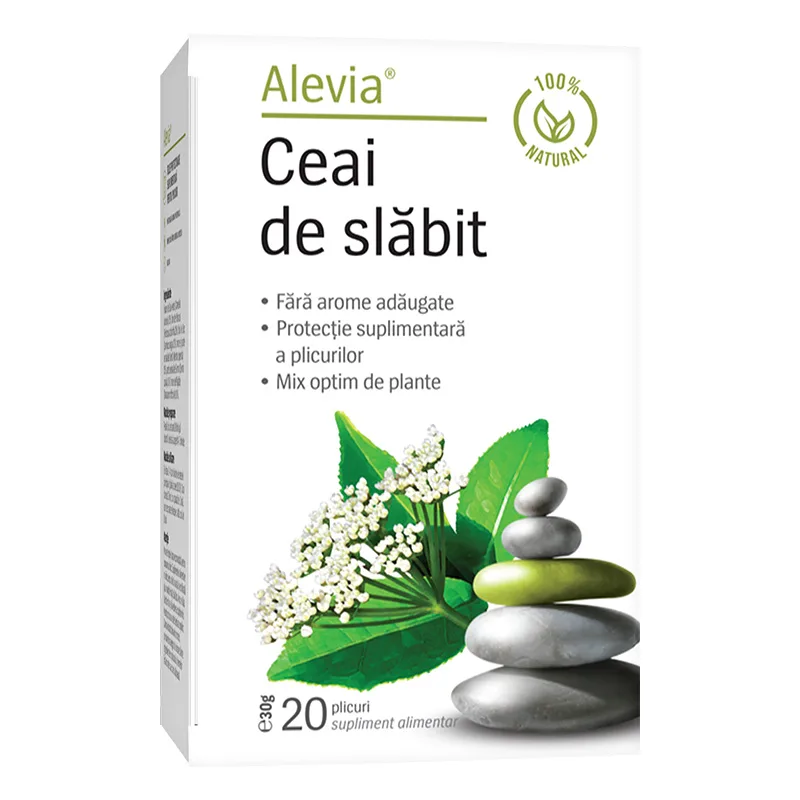 Ceai de slabit, 20 plicuri, Alevia — preț și oferte
